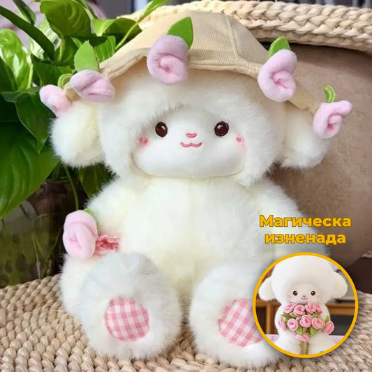 Агънце с цветя