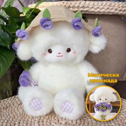 Агънце с цветя